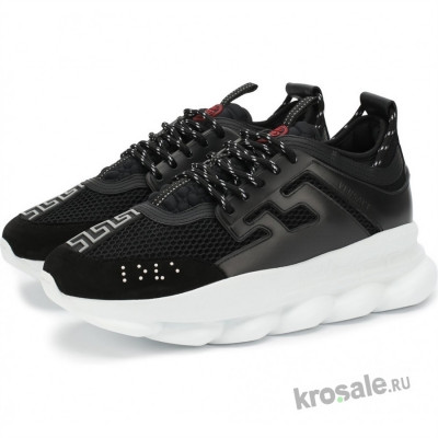 Кроссовки Versace Chain Reaction Black/White Кроссовки Versace Chain Reaction Black/White