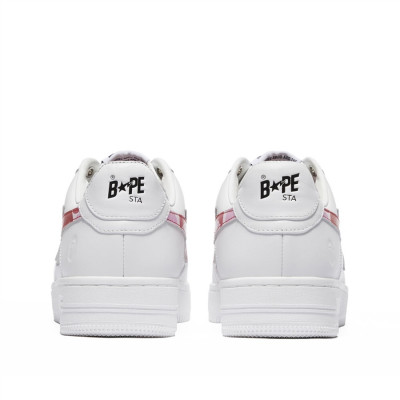 Кроссовки Bape Sta White/Pink Кроссовки Bape Sta White/Pink