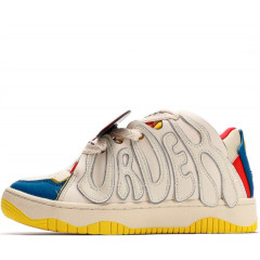 Кроссовки Old Order Skater 001 White/Blue/Red