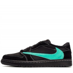Кроссовки Nike x Travis Scott x Tiffany Air Jordan 1 Low