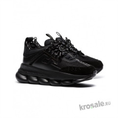 Кроссовки Versace Chain Reaction 2 Chainz All Black