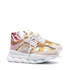 Кроссовки Versace Chain Reaction 2 Chainz White/Pink