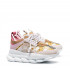 Кроссовки Versace Chain Reaction 2 Chainz White/Pink Кроссовки Versace Chain Reaction 2 Chainz White/Pink