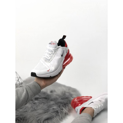 Кроссовки Nike Air Max 270 White/Red Кроссовки Nike Air Max 270 White/Red