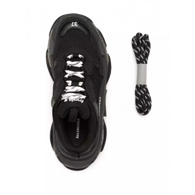 Кроссовки Balenciaga Triple S Clear Sole Black Кроссовки Balenciaga Triple S Clear Sole Black