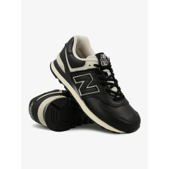 Кроссовки New Balance 574 Leather Black