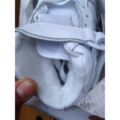 Кроссовки Nike Air Force 1 High White с мехом