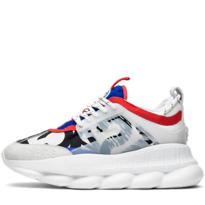 Кроссовки Versace Chain Reaction 2 Chainz Multicolor/White Кроссовки Versace Chain Reaction 2 Chainz Multicolor/White