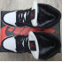 Кроссовки Nike Air Jordan 1 Retro "Black Toe" Black/White/Red с мехом Кроссовки Nike Air Jordan 1 Retro "Black Toe" Black/White/Red с мехом