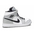 Кроссовки Nike Air Jordan 1 Retro Grey с мехом Кроссовки Nike Air Jordan 1 Retro Grey с мехом
