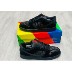 Кроссовки Nike Dunk SB Low X Dior "Triple Black"