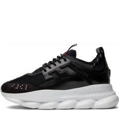 Кроссовки Versace Chain Reaction Black/White
