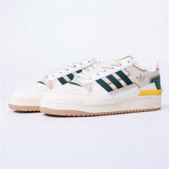 Кроссовки Adidas Forum Exhibit Low White/Green/Yellow