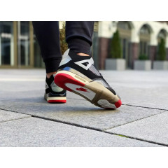 Кроссовки Off White x Nike Air Jordan 4 "Bred"