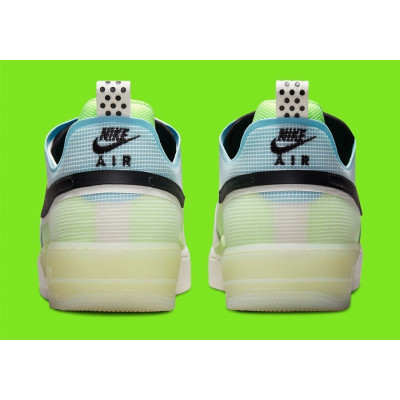 Кроссовки Nike Air Force 1 React White/Green/Blue Кроссовки Nike Air Force 1 React White/Green/Blue