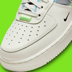 Кроссовки Nike Air Force 1 React White/Green/Blue