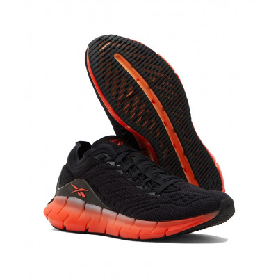Кроссовки Reebok Zig Kinetica Black Orange Кроссовки Reebok Zig Kinetica Black Orange