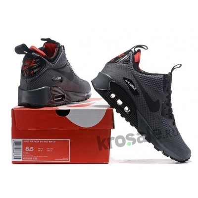 Кроссовки Nike Air Max 90 Sneakerboot “Print” Pack Grey Кроссовки Nike Air Max 90 Sneakerboot “Print” Pack Grey