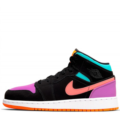 Кроссовки Nike Air Jordan 1 Mid "Candy" Кроссовки Nike Air Jordan 1 Mid "Candy"