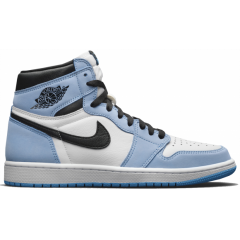 Кроссовки Nike Air Jordan 1 Retro UNIVERSITY BLUE с мехом
