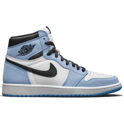 Кроссовки Nike Air Jordan 1 Retro UNIVERSITY BLUE с мехом Кроссовки Nike Air Jordan 1 Retro UNIVERSITY BLUE с мехом