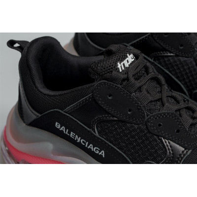 Кроссовки Balenciaga Triple S 2.0 Clear Sole Black/White Кроссовки Balenciaga Triple S 2.0 Clear Sole Black/White
