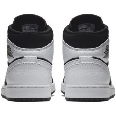 Кроссовки Nike Air Jordan 1 Mid Black/White