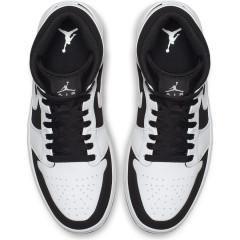 Кроссовки Nike Air Jordan 1 Mid Black/White