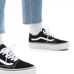 Кеды Vans Old Skool Platform Black/White