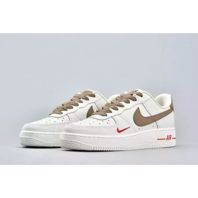 Кроссовки Nike Air Force 1 LV8 White/Grey с мехом Кроссовки Nike Air Force 1 LV8 White/Grey с мехом