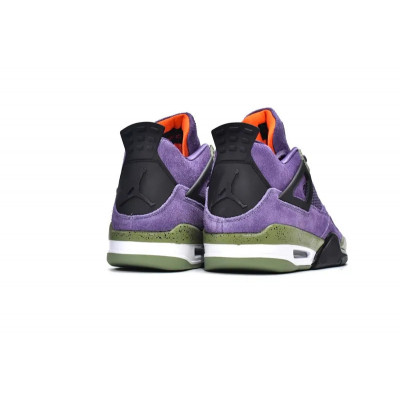 Кроссовки Nike Air Jordan 4 Retro Canyon Purple с мехом Кроссовки Nike Air Jordan 4 Retro Canyon Purple с мехом