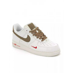 Кроссовки Nike Air Force 1 LV8 White/Grey с мехом