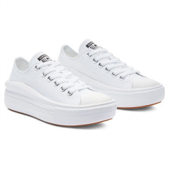 Кеды Converse Chuck Taylor All Star Move Low White