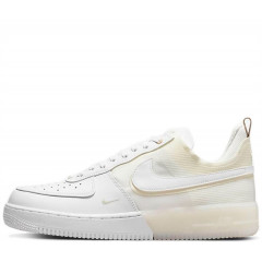 Кроссовки Nike Air Force 1 React White/Beige