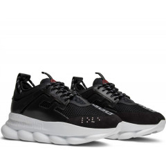Кроссовки Versace Chain Reaction Black/White
