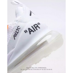 Кроссовки Nike Air Max 270 x Off White White