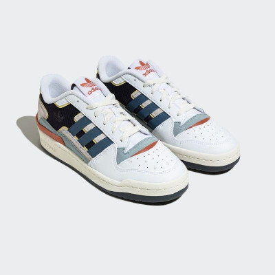 Кроссовки Adidas Forum Exhibit Low White/Blue/Red Кроссовки Adidas Forum Exhibit Low White/Blue/Red