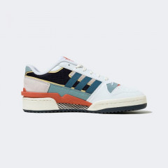 Кроссовки Adidas Forum Exhibit Low White/Blue/Red