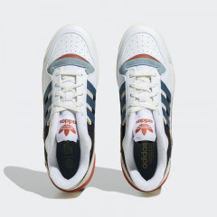 Кроссовки Adidas Forum Exhibit Low White/Blue/Red