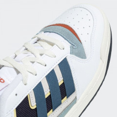 Кроссовки Adidas Forum Exhibit Low White/Blue/Red