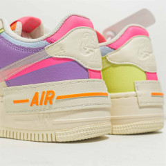 Кроссовки Nike Air Force 1 Shadow Double Swoosh Sail Pink Purple