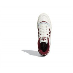 Кроссовки Adidas Forum Exhibit Low White/Burgundy