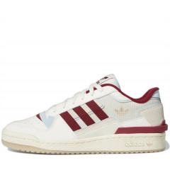 Кроссовки Adidas Forum Exhibit Low White/Burgundy