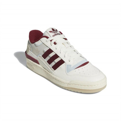 Кроссовки Adidas Forum Exhibit Low White/Burgundy Кроссовки Adidas Forum Exhibit Low White/Burgundy
