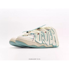 Кроссовки Old Order Skater 001 White/Blue