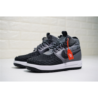 Кроссовки Nike Air Lunar Force 1 Duckboot’17 Grey с мехом Кроссовки Nike Air Lunar Force 1 Duckboot’17 Grey с мехом