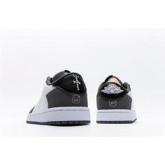 Кроссовки Nike x Travis Scott Air Jordan 1 Low Black/White