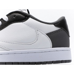 Кроссовки Nike x Travis Scott Air Jordan 1 Low Black/White