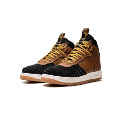 Кроссовки Nike Lunar Force 1 Duckboot Brown с мехом