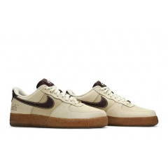 Кроссовки Nike Air Force 1 Low 'Coffee' с мехом